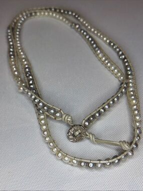 ANTHROPOLOGIE Nakamol fresh water Pearl wrap necklace/bracelet